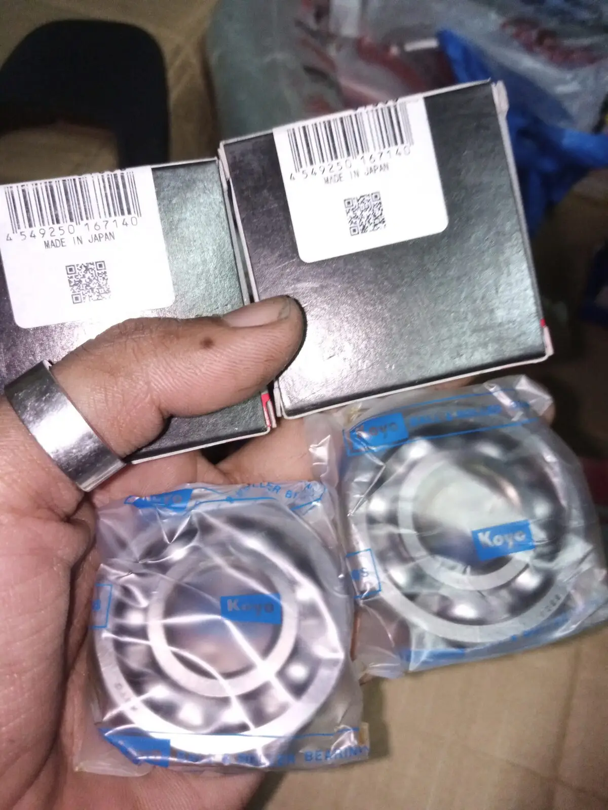 Engine bearings set 4pc JAPAN - Image 1